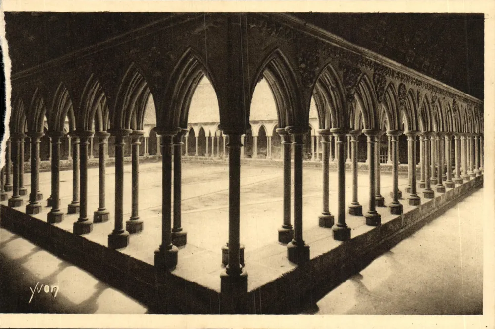 Mont-Saint-Michel — Galeries du Cloître — Éditions d'art Yvon - Frente