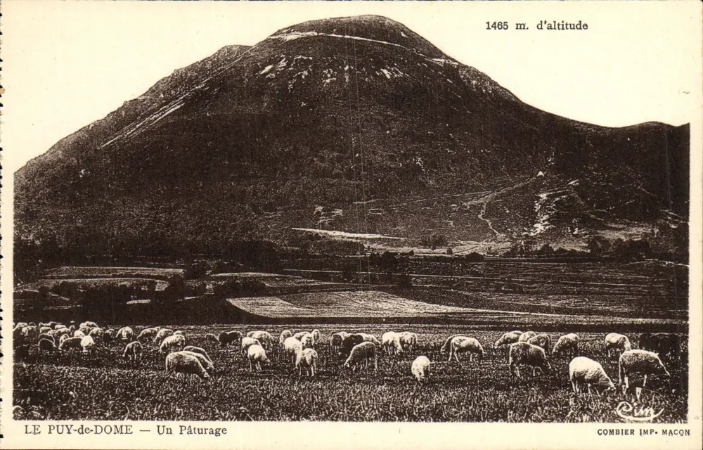 LE PUY-DE-DOME — Ein Weidegelände — Combier Imp. Macon - Vorderseite