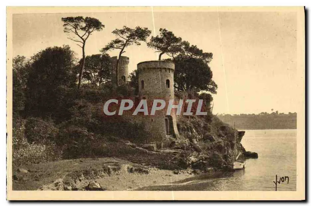 Die Ufer der Rance bei Chêne Vert — Bretagne — Éditions d'Art Yvon - Vorderseite
