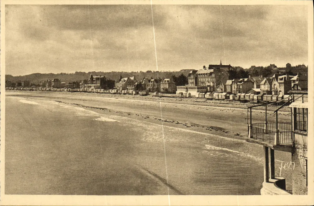 Saint-CAST (Côtes-du-Nord) — A Praia — Edições d'Art YVON, Paris - Frente