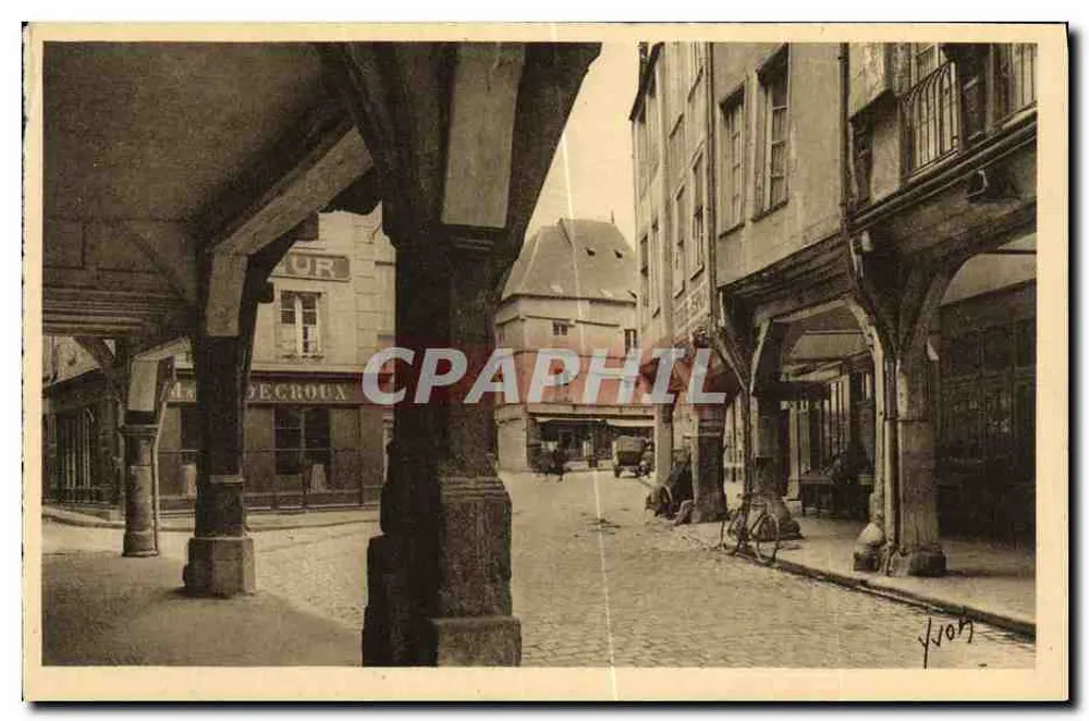 Dinan (C.-du-N.) — Häuser der Porches — Les Éditions d'Art Yvonne - Vorderseite