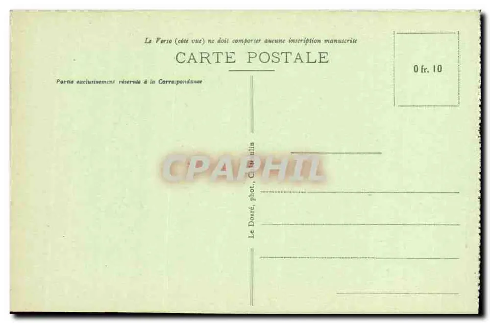 Locronan - Kapelle Notre-Dame de Bonne Nouvelle — Verlag Le Doaré, Nr. 63 - Rückseite
