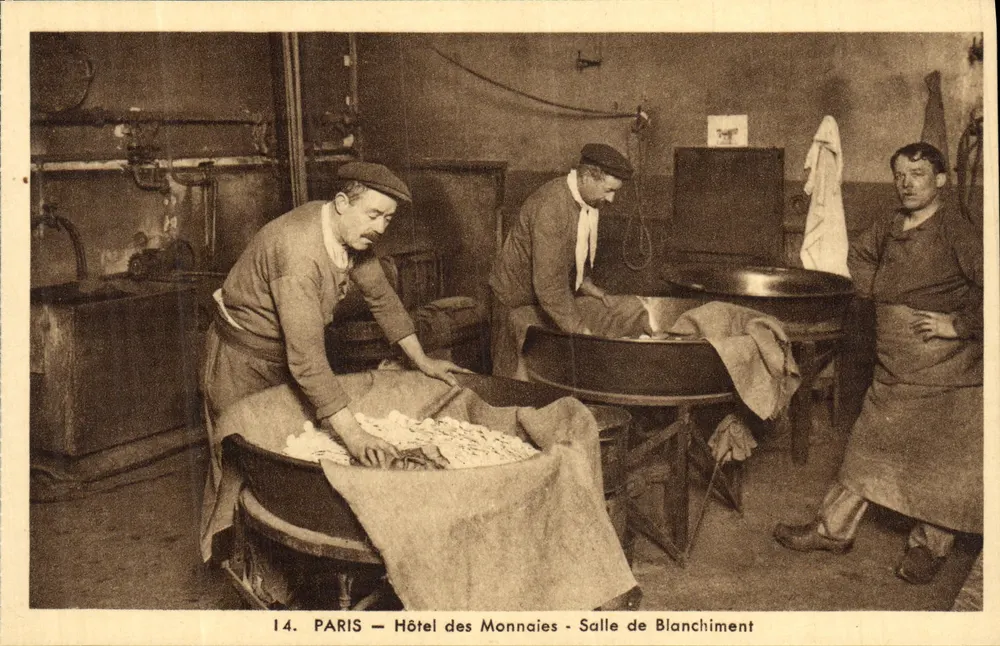 Paris — Münzhof — Reinigungsraum — Nr. 14 - Vorderseite