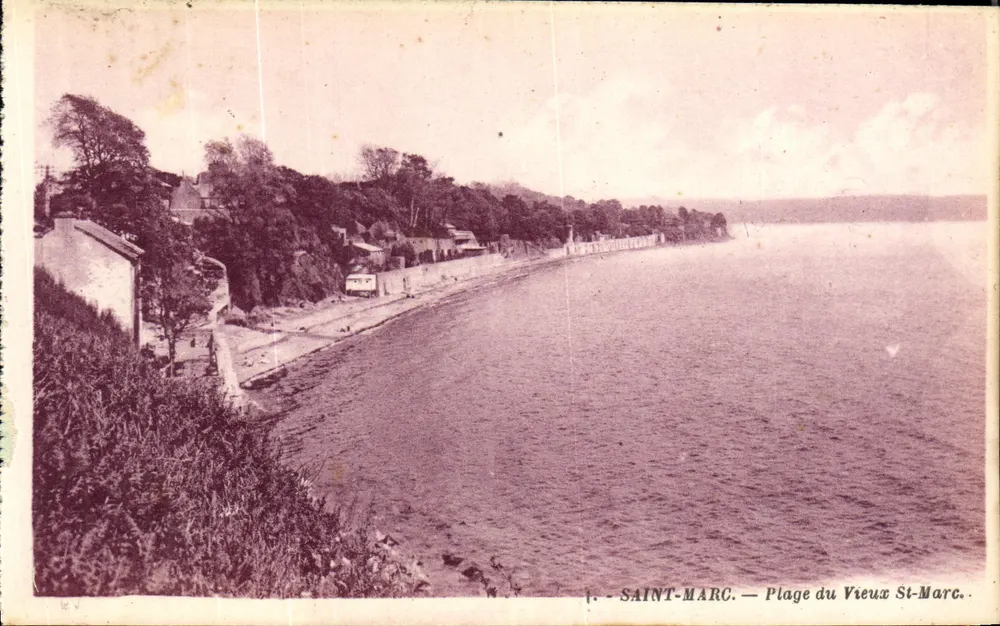Saint-Marc — Praia do Vieux St-Marc — G. Artoud, Nantes - Frente