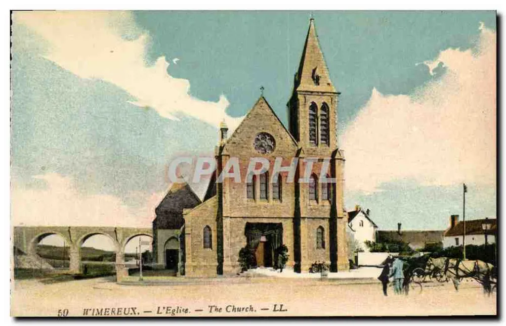 Wimereux — A Igreja — The Church — LL. — Editor LL, n° 50 - Frente