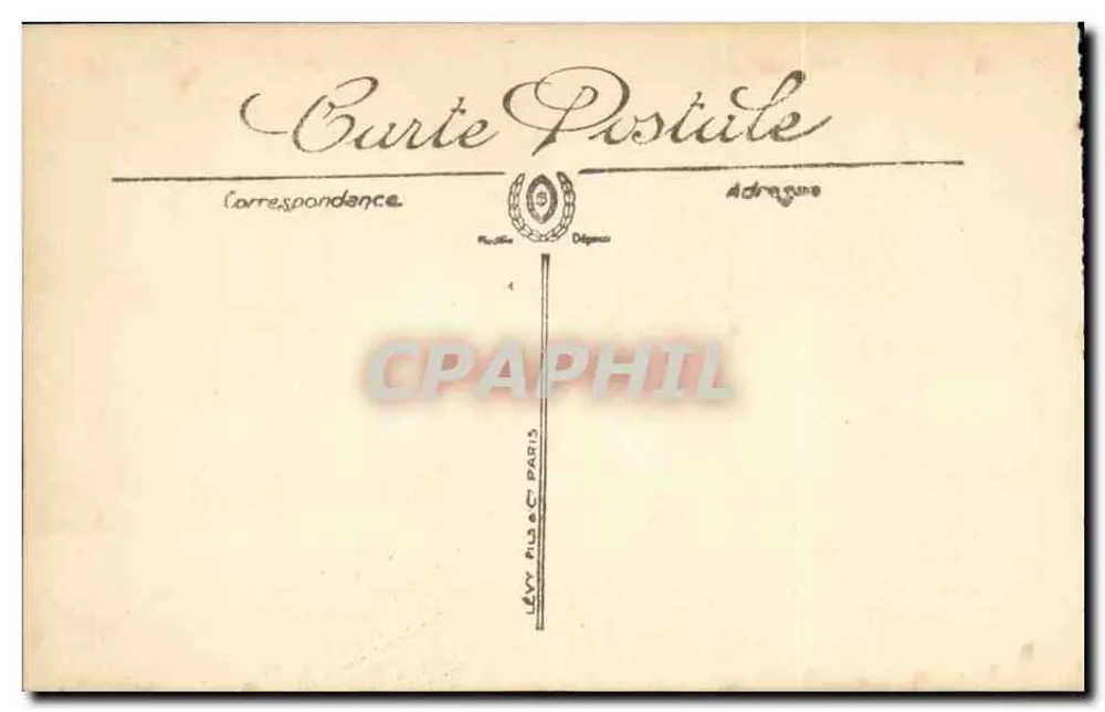 Wimereux — A Igreja — The Church — LL. — Editor LL, n° 50 - Verso