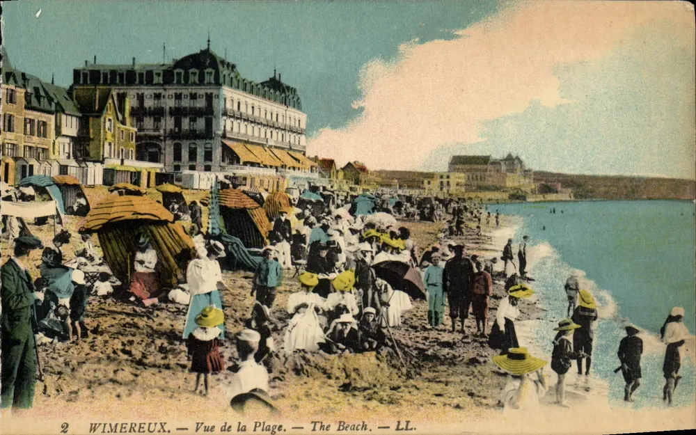 Wimereux — Vista da Praia — LL. — Série 2 - Frente