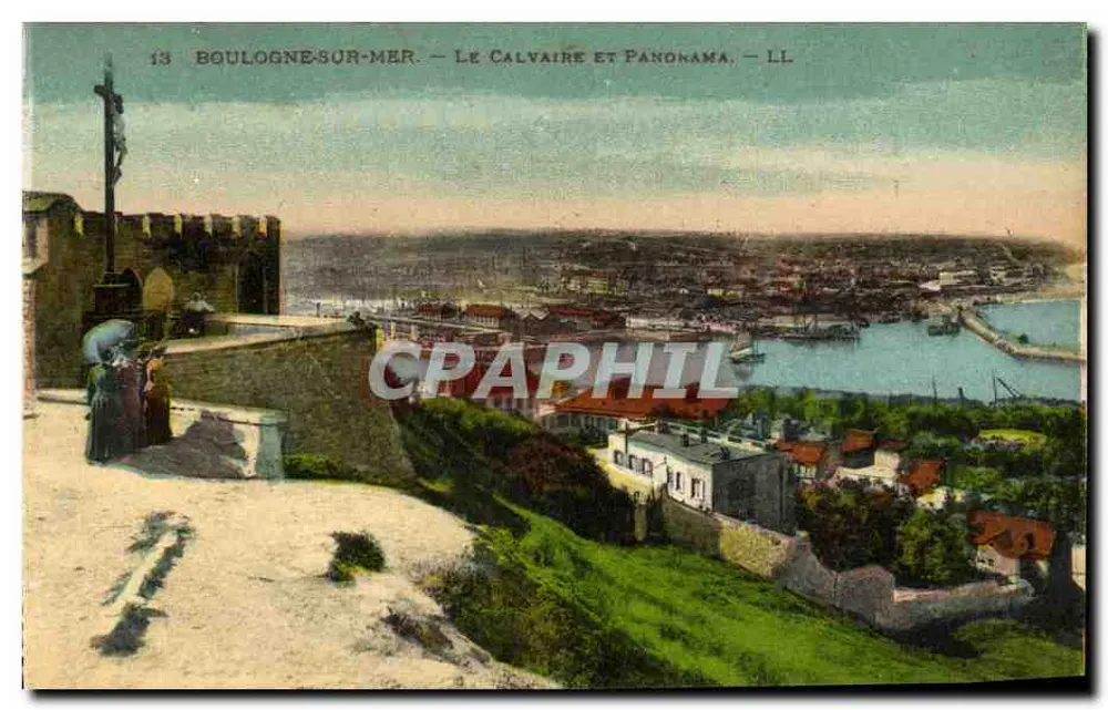 Boulogne-sur-Mer — Der Calvary und Panorama — LL - Vorderseite