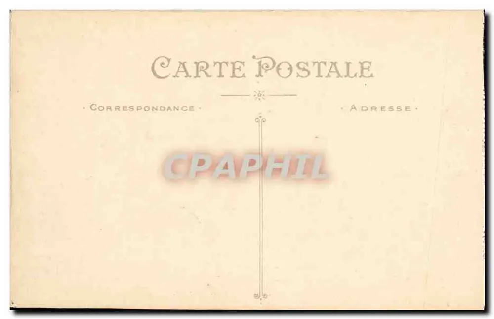 Laval (Mayenne) — O Ponte Nova e o Castelo — J. Sorel, editor, Rennes, n°41 - Verso