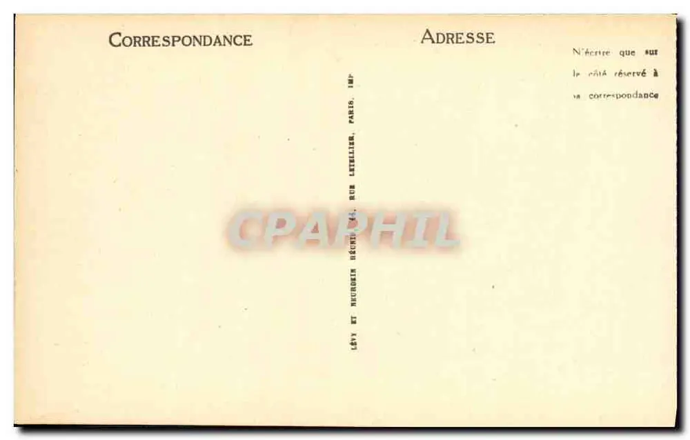Carthage — Punische Nekropole und Berg Saint-Louis — Imp. Lévy, Paris - Rückseite