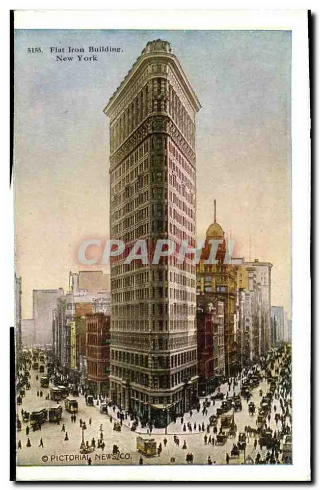 Flat Iron Building — Nova Iorque — Pictorial News Co. n°5155 - Frente