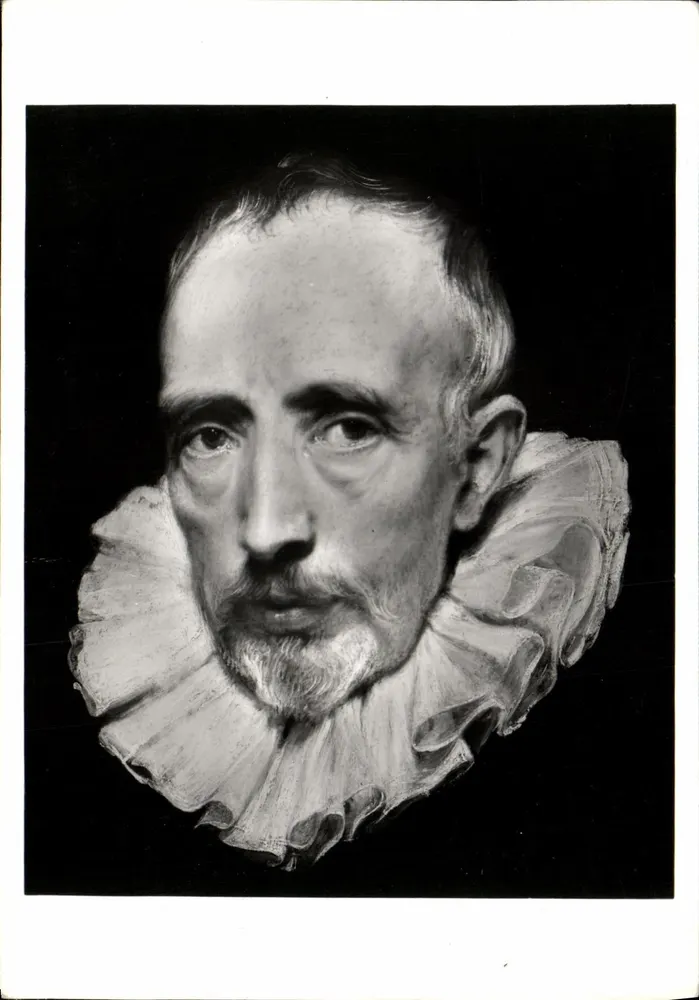 Porträt von Sir Anthony Van Dyck — Cornelius van der Geest — National Gallery, London - Vorderseite
