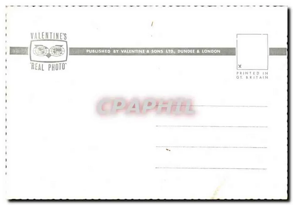 O Coro, Catedral de São Paulo — Londres — Valentin & Sons Ltd, n° L 6318 - Verso