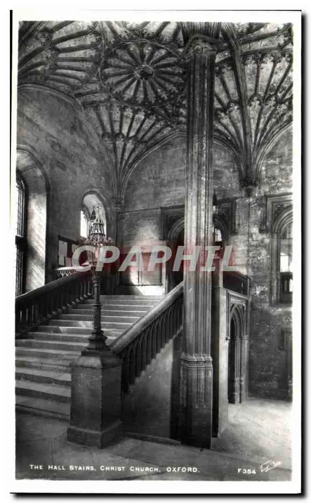 Treppe des Saals, Christ Church, Oxford — Walter Scott, F354 - Vorderseite
