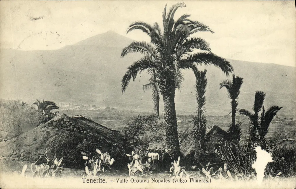 Tenerife — Valle Orotava (vulgo Funeras) — Verlag Tenerife - Vorderseite