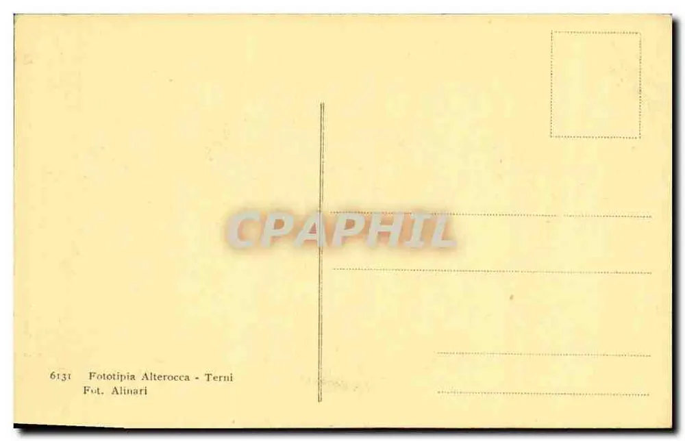 Die Tumult von Sankt Franziskus - Assisi — Fresko der Kirche Sankt Franziskus — Verlag Lorenzetti - Rückseite