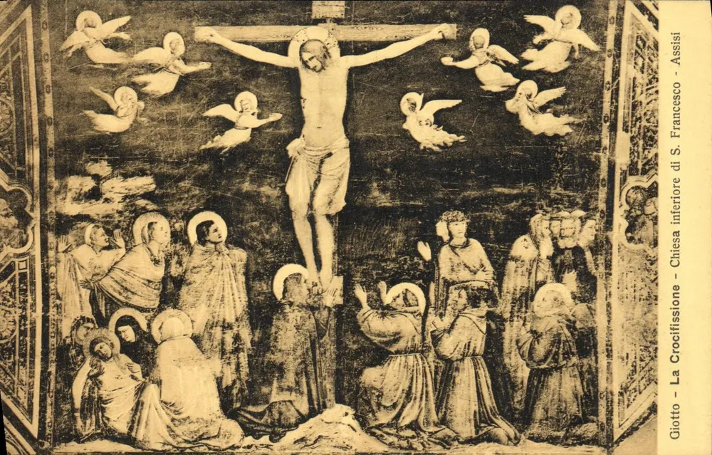 A Crucificação - Giotto - Assis - Frente