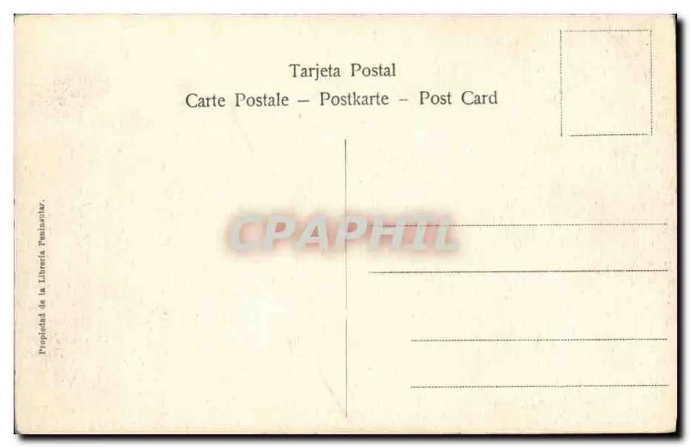 Calle 59 — Fifty-ninth Street — Eigentum der Peninsular-Buchhandlung — Cabrera, Fot. - Rückseite