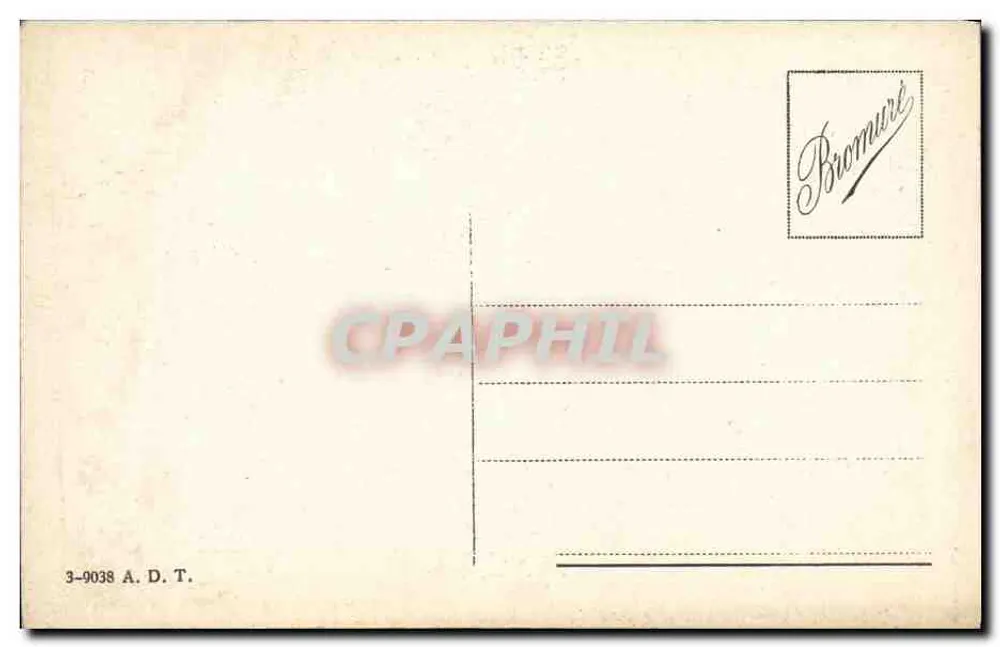 Turim - Monumento a Vittorio Emanuele II — editor Promure, n° 3-9038 A.D.T. - Verso