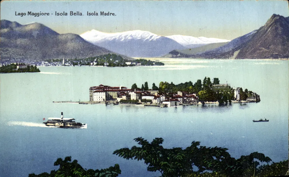 Lago Maggiore - Isola Bella. Isola Madre. - Vorderseite