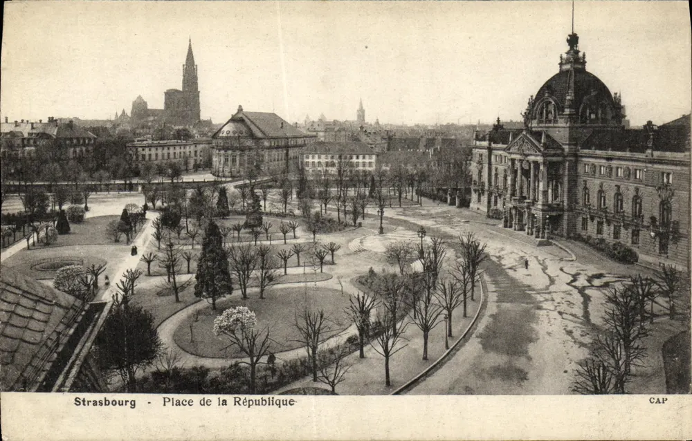 Straßburg - Place de la République — CAP - Voorkant