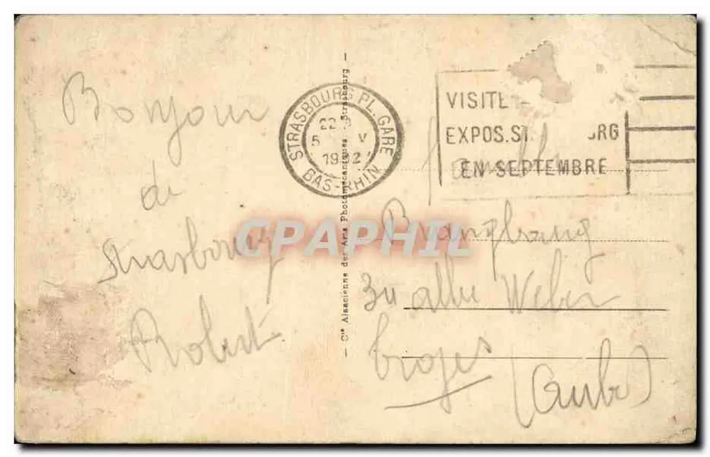 Estrasburgo - Casa Kammerzell — 42, editor Roder - Verso