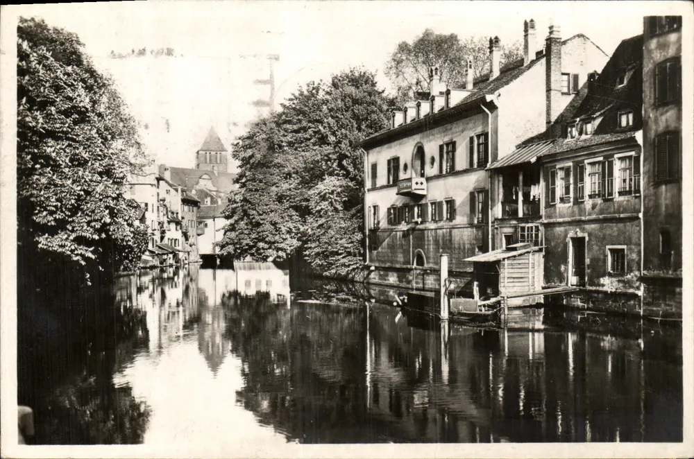 A Pequena Veneza — Strasbourg — Edição a Cigogne - Frente