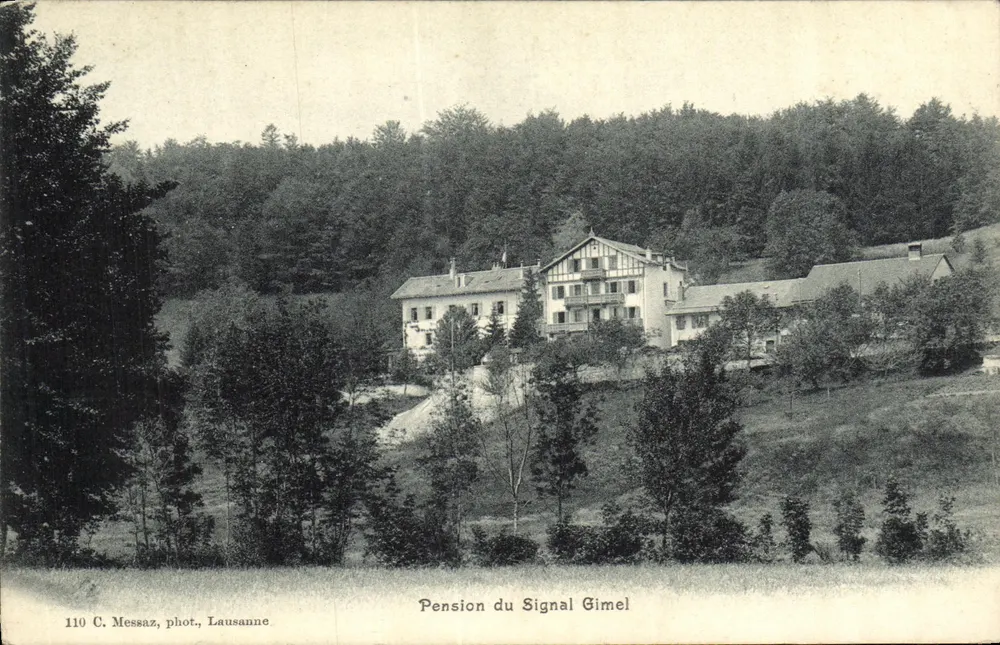 Pension du Signal Gimel — Lausanne — C. Messaz, fot. Lausanne, n°110 - Voorkant