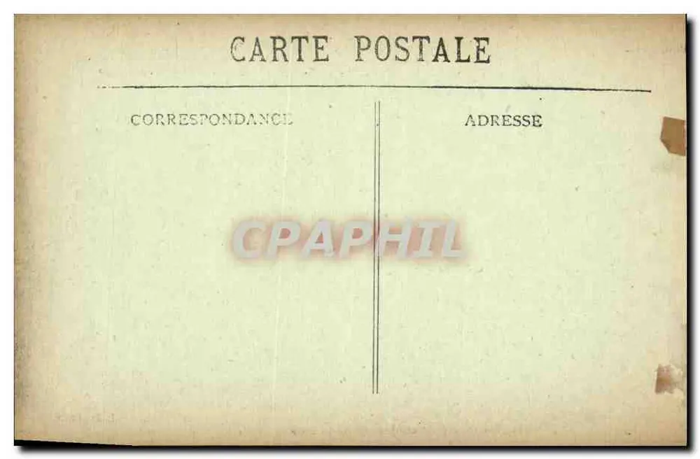 Reims — Détresse du boulevard St-Marceaux après la guerre — éditeur Tablion J. De Paris, n°13 - Verso