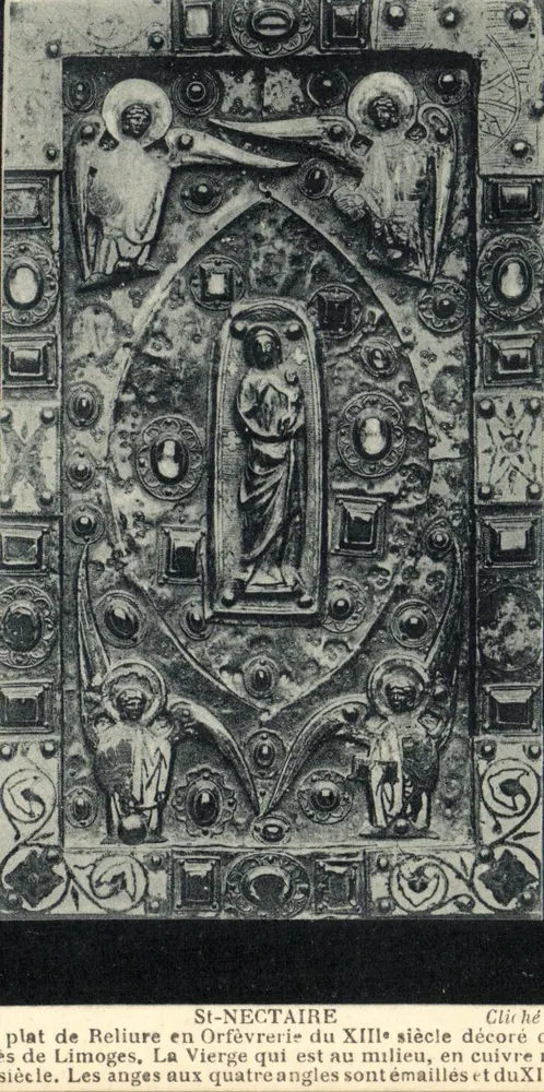 Saint-Nectaire — Goldschmiede-Reliquiar des 13. Jahrhunderts — Verlag Cliché de Limoges - Vorderseite