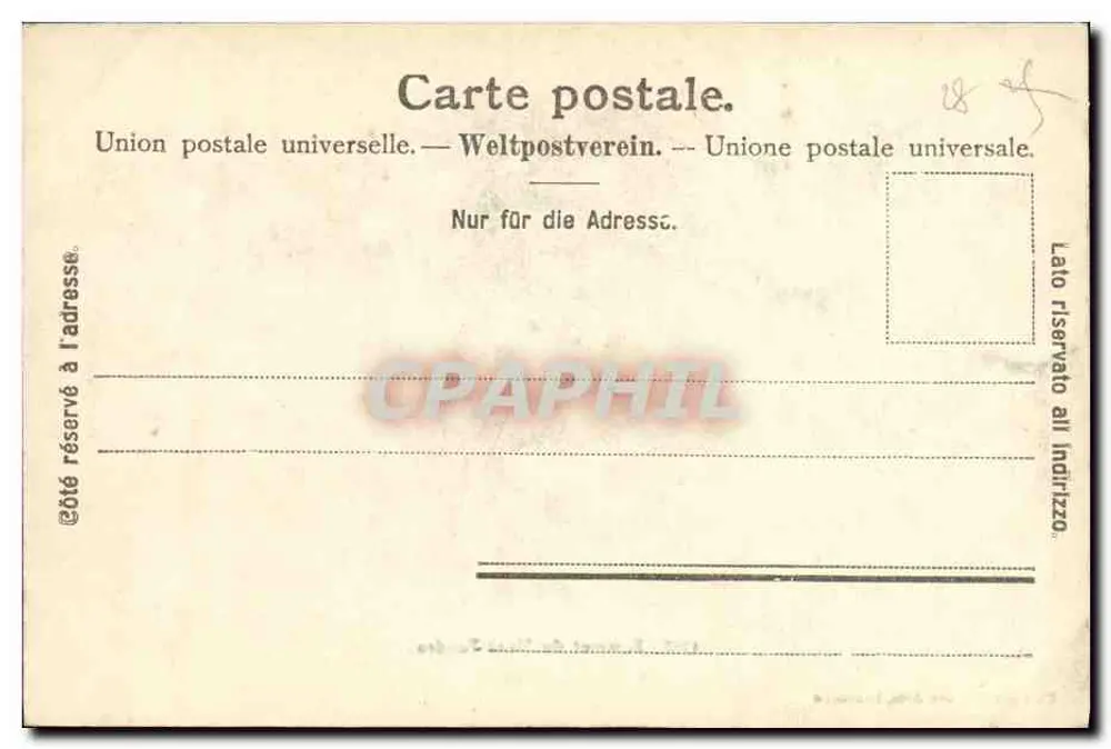 Cume do Mont-Tendre — vista panorâmica — Photographie des Arts, Lausanne, n° 1767 - Verso