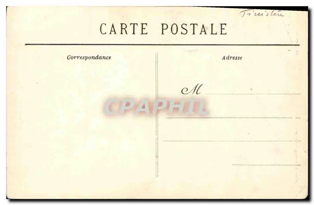 Le Felgoet — Perspectiva do Jubé — Coleção Villiard, Quimper - Verso