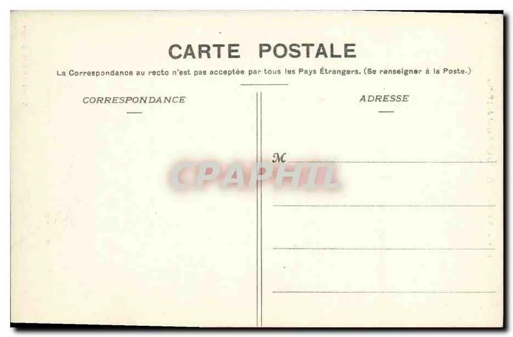 Le Folgoët - Seitenportal der Kirche — Collection Villard, Quimper, n° 3361 - Rückseite