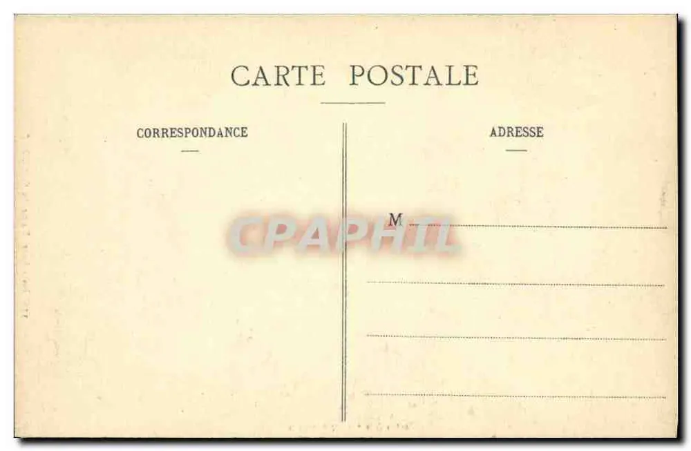 Nossa Senhora do FOLGOAT — estátua da Virgem com o Menino coroada — Coleção J. Villard, Quimper, n° 3366 bis - Verso