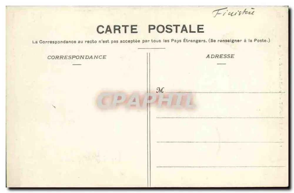 Le Folgoët - Seitenportal der Kirche — Sammlung Villiard, Quimper - Rückseite