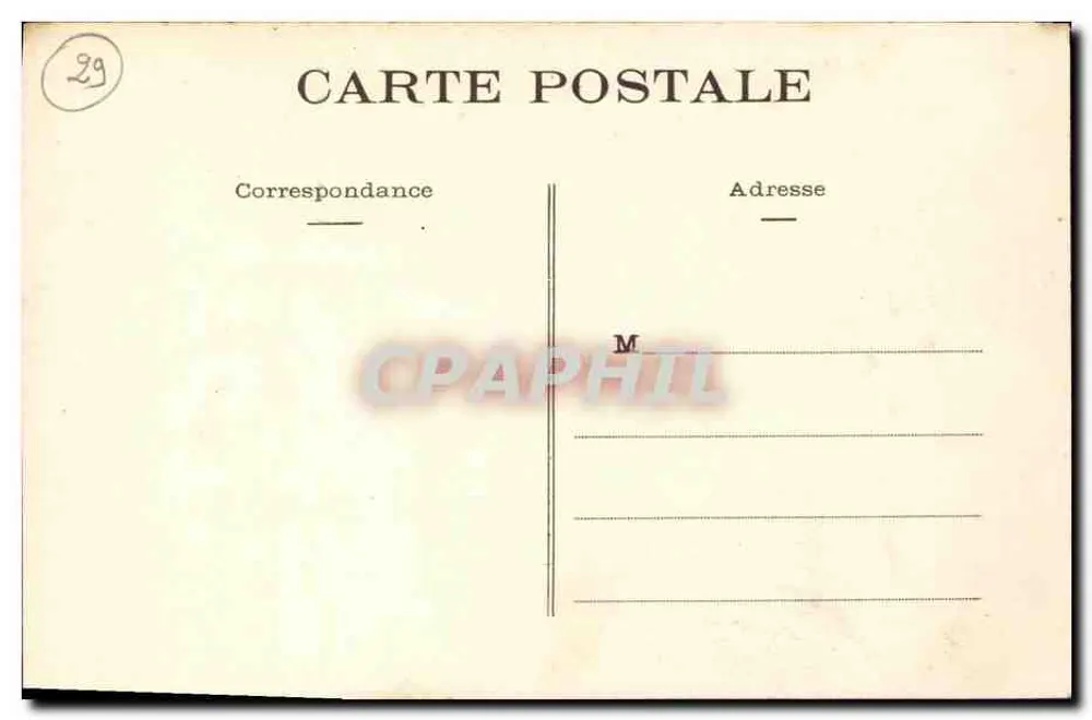 Lampaul-Guimiliau - A Capela Baptismal — Coleção A. Sou, Landivisiau - Verso