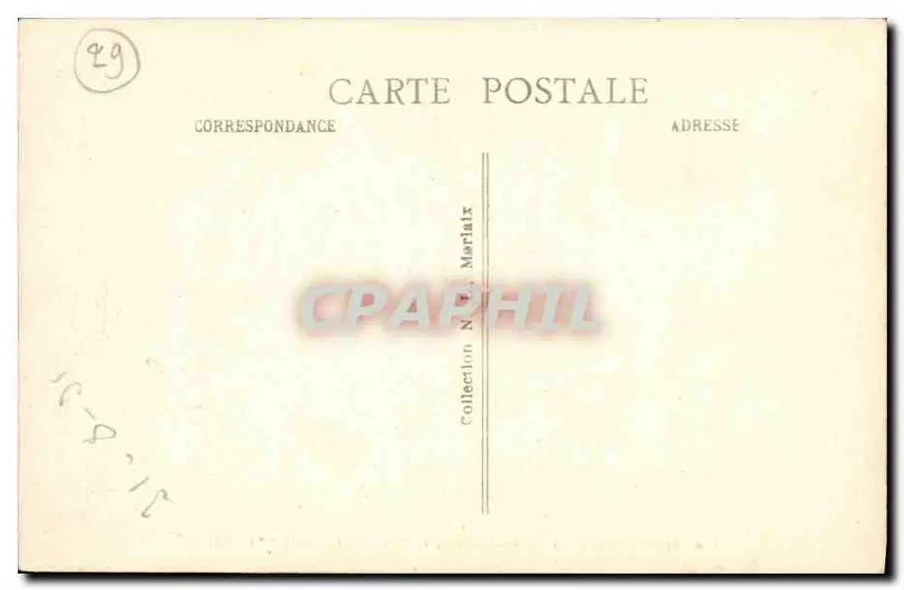 St-Thégonnec (Finistère) — Der Calvarienberg und das Ossarium (16. Jahrhundert) — unbekannter Verlag, Seriennummer 6 - Rückseite