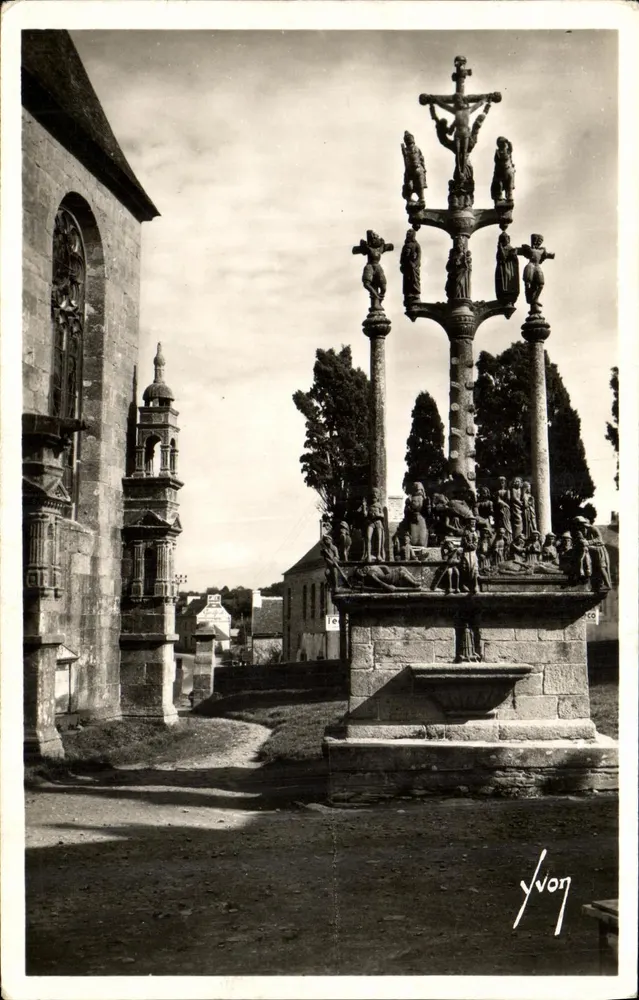 Saint-Thégonnec (Finistère) — Ansicht des Calvaire (1610) — Éditions d'Art 'YvVON', Paris - Vorderseite