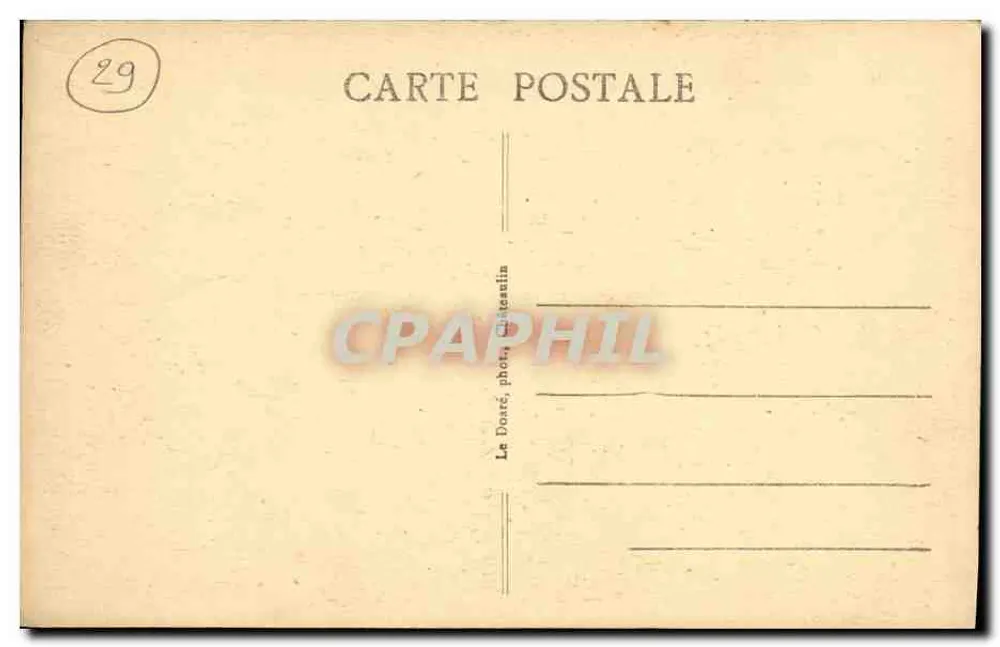 Pardon von Ste ANNE-la-PALUE — Prozession — Le Doaré, phot. Chateselin - Rückseite