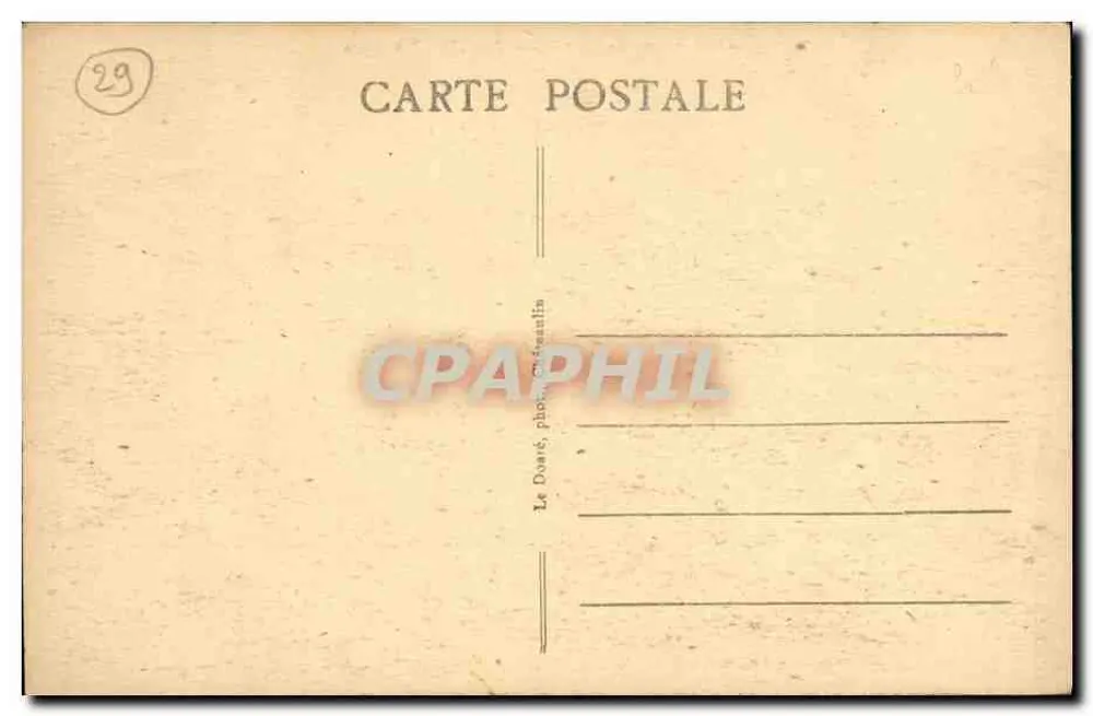 Pardon von Ste-ANNE-la-PALUE — Prozession — Le Doaré, phot. Cornouaille - Rückseite
