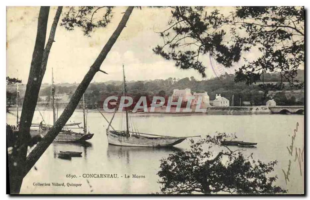 Concarneau - Le Morns — Coleção Viillard, Quimper, n° 6890 - Frente