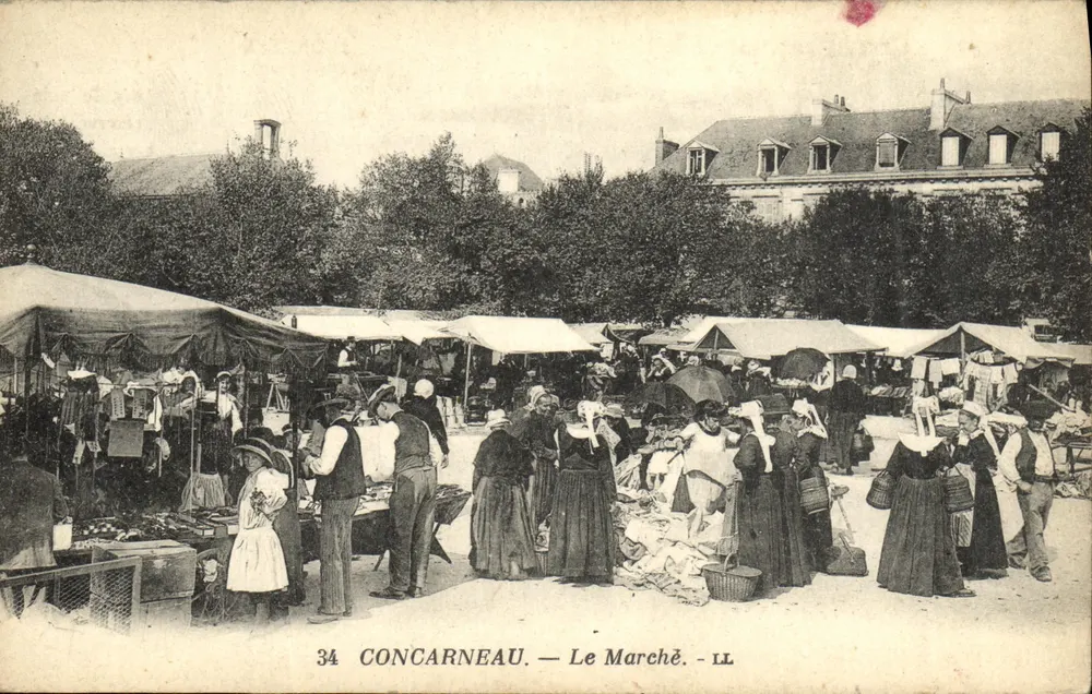 Concarneau — O Mercado — 34 - Frente