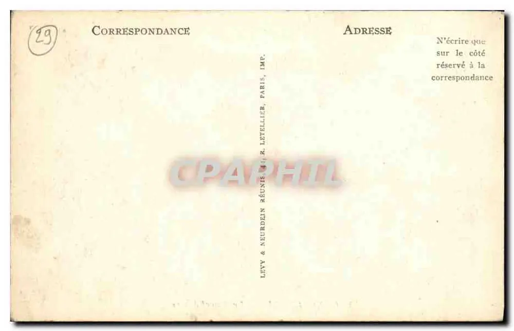 Concarneau — O Mercado — 34 - Verso
