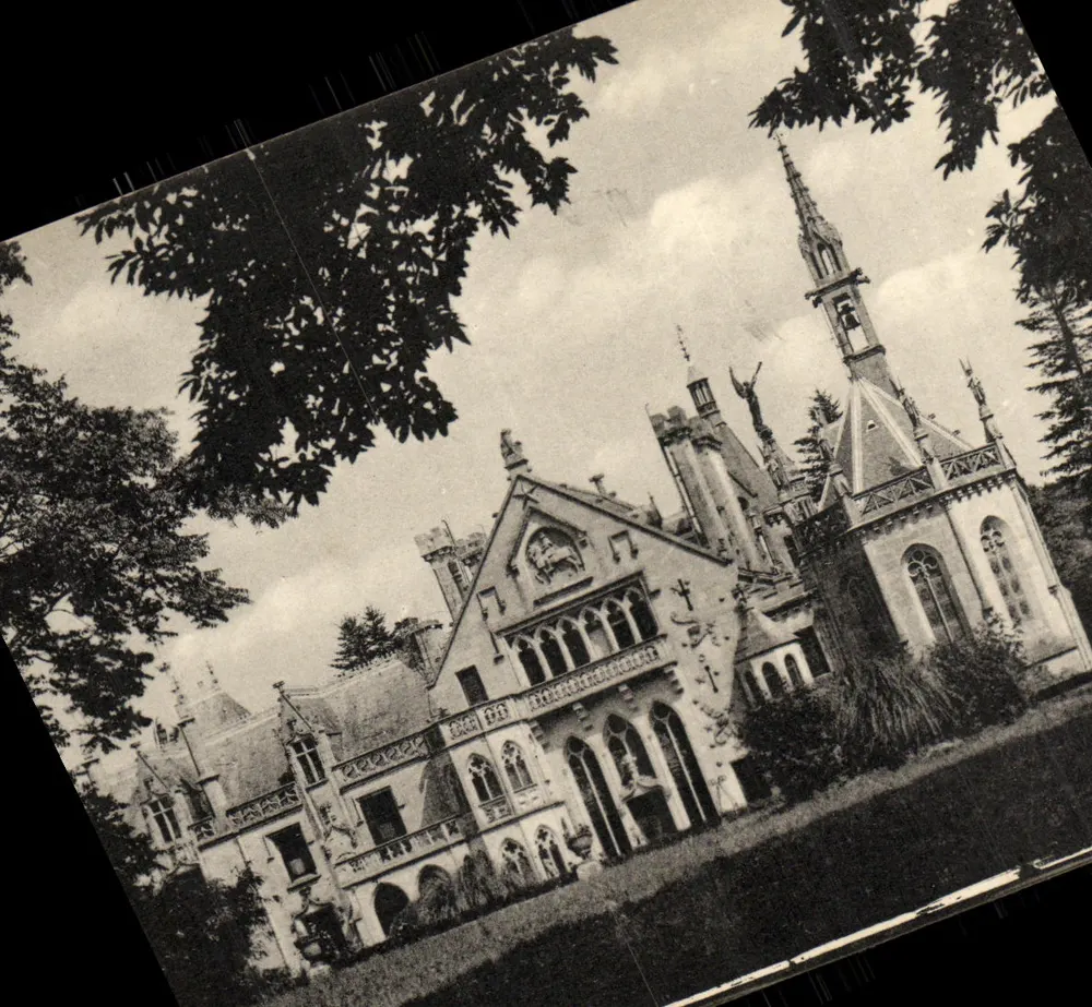 Schloss KÉRIOLET — nahe Concarneau — Sammlung Vaudé Quimper - Vorderseite