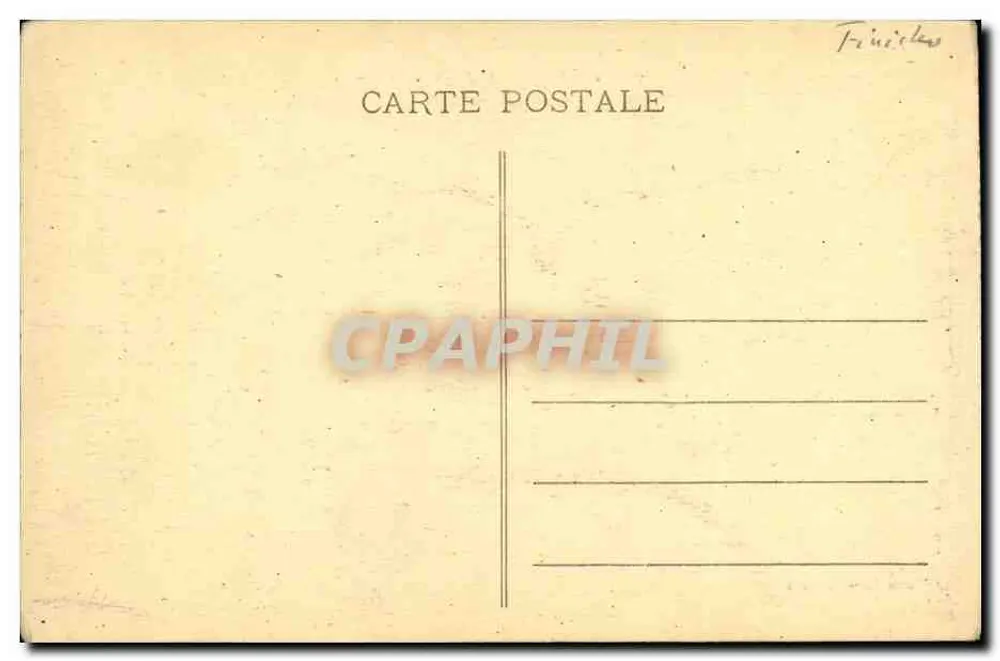 A Ponta do Raz — Vista geral — Coleção Villard, Quimper, n°150 - Verso