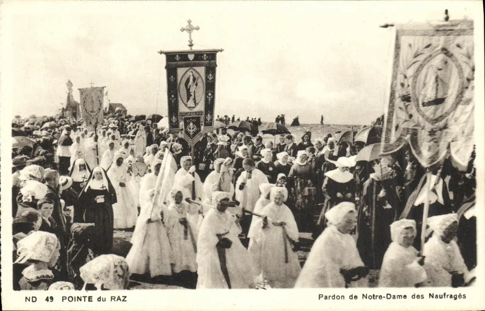 Pointe du Raz — Pardon de Notre-Dame des Naufragés — ND 49 - Recto