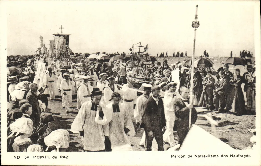 Pointe du Raz — Pardon der Notre-Dame des Naufragés — ND 54 - Vorderseite
