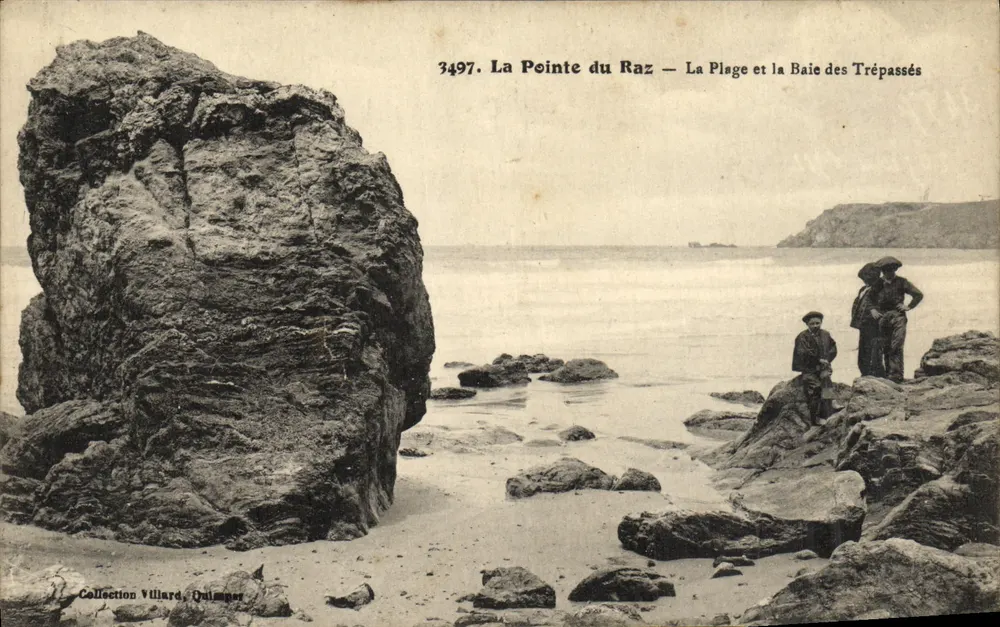 La Pointe du Raz — Die Strände und die Bucht der Toten — Sammlung Villard-Daimper - Vorderseite