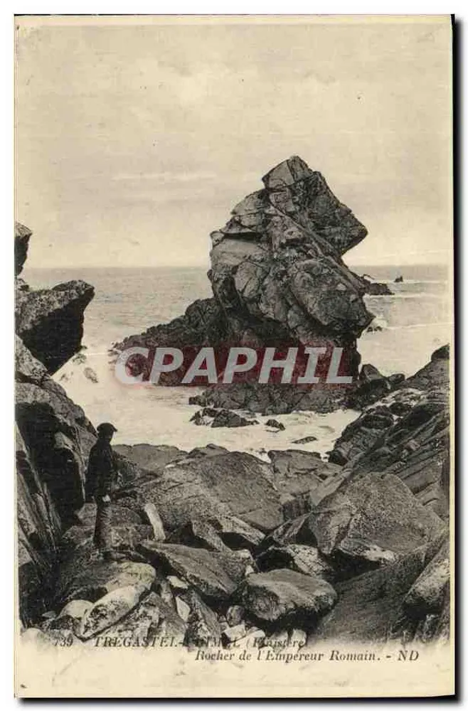 TREGASTEL — Felsen des römischen Kaisers — N.M.L. — Nr. 739 - Vorderseite