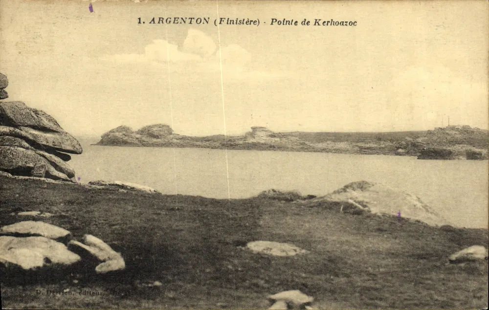 Argenton (Finistère) - Pointe de Kerhoazoc — D. Deirien, Verlag - Vorderseite